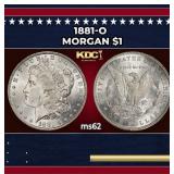 1881-o Morgan Dollar $1 Grades ms62