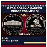 1997-P Botanic Garden Proof Modern Commem Dollar $