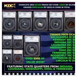 2002 US Silver Proof Set Graded pr70 DCAM By SEGS