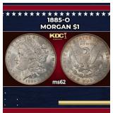 1885-o Morgan Dollar $1 Grades ms62
