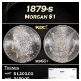 1879-s Morgan Dollar $1 ms66+ SEGS