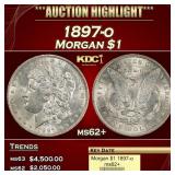 1897-o Morgan Dollar $1 ms62+ USCG