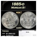 1885-o Morgan Dollar $1 ms66+ SEGS