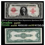 1923 Speelman/White $1 United States Note Grades S