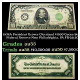 1934A FR-2212C $1000 Green Seal Federal Reserve No