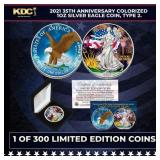 2021 35th Anniversary Colorized Limited Editon 1oz