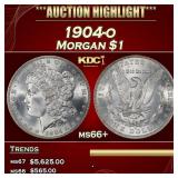 1904-o Morgan Dollar $1 ms66+ SEGS