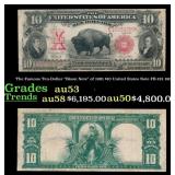 The Famous Ten-Dollar "Bison Note" of 1901 $10 Uni