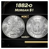 1882-o Morgan Dollar $1 Grades ms62+
