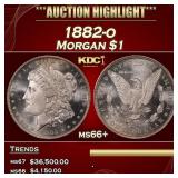 1882-o Morgan Dollar $1 ms66+ SEGS