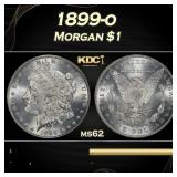 1899-o Morgan Dollar $1 Grades ms62