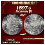1897-s Morgan Dollar $1 ms66 SEGS