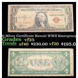 1935A $1 Silver Certificate Hawaii WWII Emergency