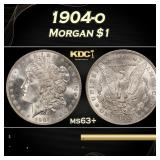 1904-o Morgan Dollar $1 Grades ms63+