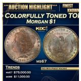 1881-o Morgan Dollar Colorfully Toned TOP POP! $1