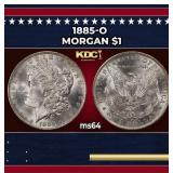 1885-o Morgan Dollar $1 Grades ms64