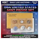 1964 United States Mint Silver Proof Set In Origin