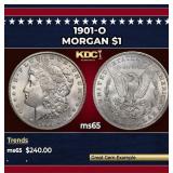 1901-o Morgan Dollar $1 Grades ms65