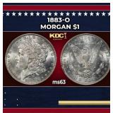 1883-o Morgan Dollar $1 Grades ms63