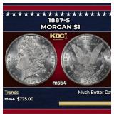 1887-s Morgan Dollar $1 ms64 SEGS