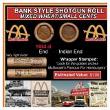 Lincoln Wheat Cent 1c Mixed Roll Orig Brandt McDon