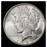 1923-d Peace Dollar Near Top Pop $1 ms66 SEGS