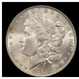 1885-o Morgan Dollar $1 Grades ms65+