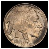 1914-d Buffalo Nickel Near Top Pop! 5c ms66+ SEGS