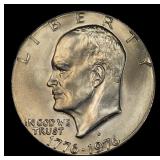 1976-d Ty 1 Eisenhower Dollar $1 ms66 SEGS