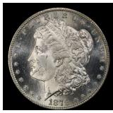 1879-s Morgan Dollar $1 Grades ms65