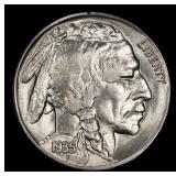 1935-s Buffalo Nickel 5c Grades ms65