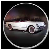 1953 Chevrolet Corvette Colorized Style - 1 oz Sil
