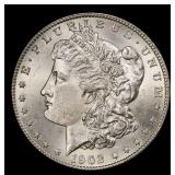 1902-o Morgan Dollar $1 Grades ms64+