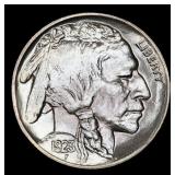 1923-p Buffalo Nickel Near Top Pop! 5c ms67+ SEGS