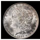 1884-o Morgan Dollar $1 Grades ms65+