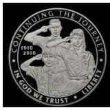 2010-P Boy Scouts Proof Modern Commem Dollar $1 pr
