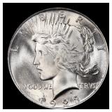 1923-p Peace Dollar Near Top Pop $1 ms67 SEGS