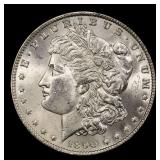 1890-p Morgan Dollar $1 Grades ms62