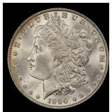 1890-p Morgan Dollar $1 Grades ms64