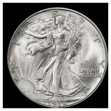 1936-s Walking Liberty Half Dollar 50c ms65+ SEGS