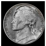 1976-p Jefferson Nickel Near Top Pop 5c ms66+ 5fs