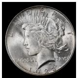 1923-d Peace Dollar $1 Grades ms64+