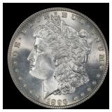 1896-p Morgan Dollar $1 Grades ms65