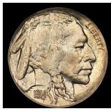 1914-s Buffalo Nickel 5c Grades ms64