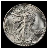 1944-d Walking Liberty Half Dollar Near Top Pop 50