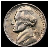 1972-d Jefferson Nickel Near Top Pop 5c ms67 5fs S