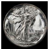 1942-s Walking Liberty Half Dollar Near Top Pop 50