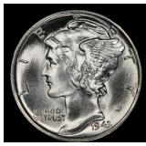 1943-s Mercury Dime 10c ms67 fsb SEGS
