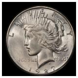 1927-s Peace Dollar Near Top Pop $1 ms65+ SEGS