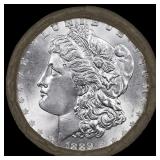 Rare SEARS UNC Morgan Roll With CC End 10 Coin 188